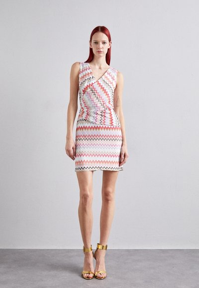 Missoni SHORT DRESS - Robe pull - light tones multicolor