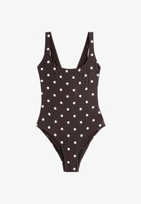 Non sélectionné, chocolate brown cream spot