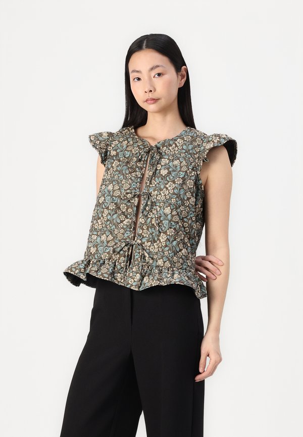 VMJANE FRILL VEST - Waistcoat - capers3