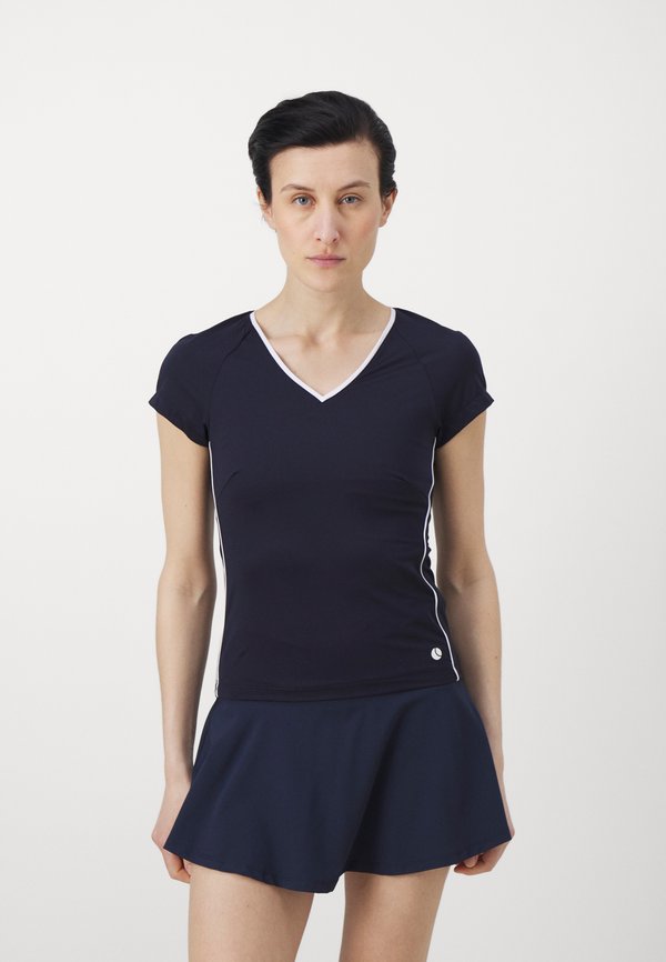 ACE V NECK - Sports T-shirt - night sky3