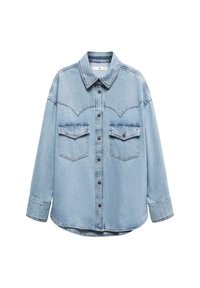 Mango Button-down blouse - blue