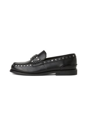 MIA STUDDED LOAFERS - Loafers - black/silver