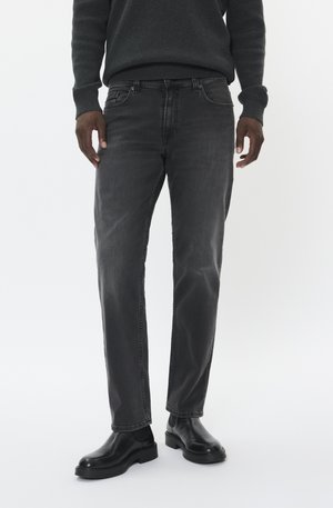 Matinique MIKE - Straight leg jeans - black stone