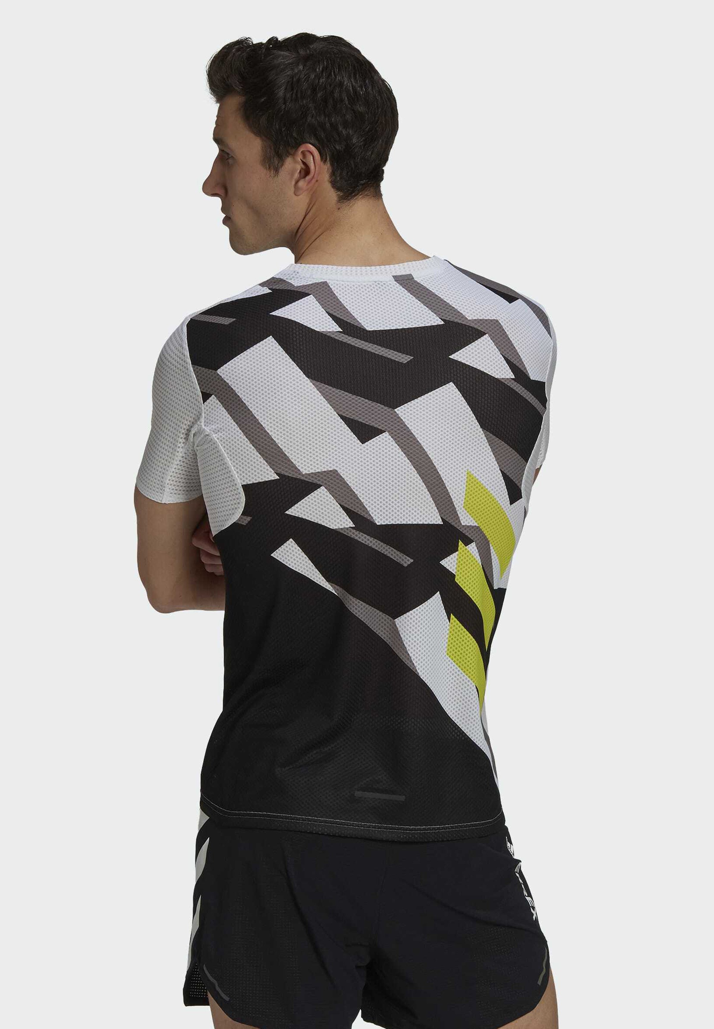 adidas Performance TERREX PARLEY AGRAVIC TRAIL RUNNING PRO T-SHIRT -  Camiseta estampada - white/blanco - Zalando.es