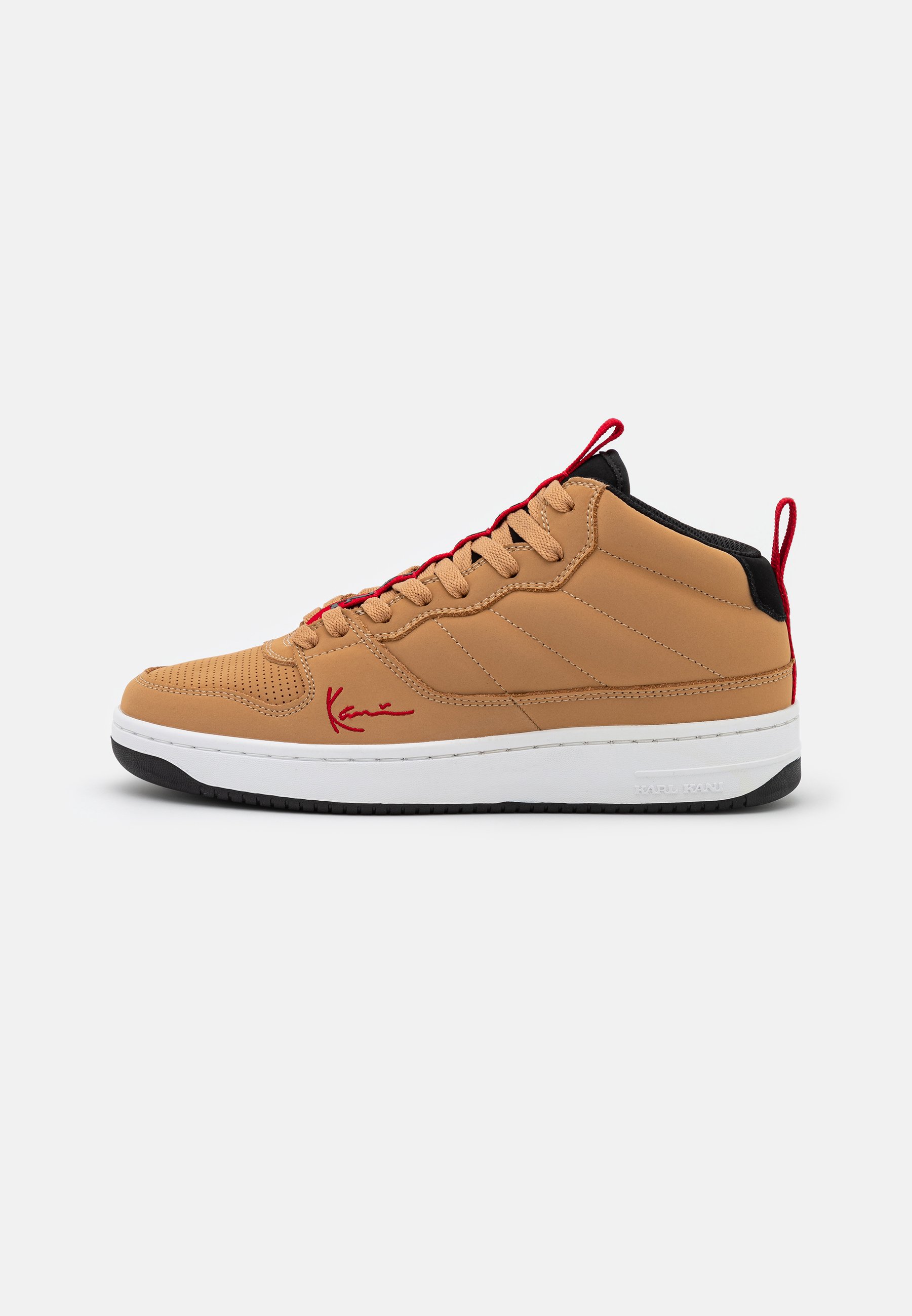 Karl Kani MID - Zapatillas altas - iced coffee/merlot/black/white/beige -  Zalando.es