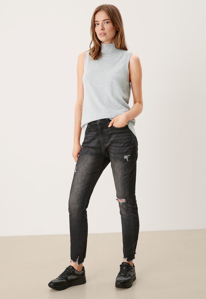 Damen T-Shirts | s.Oliver Top grey/grau - GT98774 Damen T-Shirts | s.Oliver Top grey/grau - GT98774
