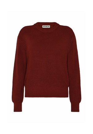 Strickpullover - merlot