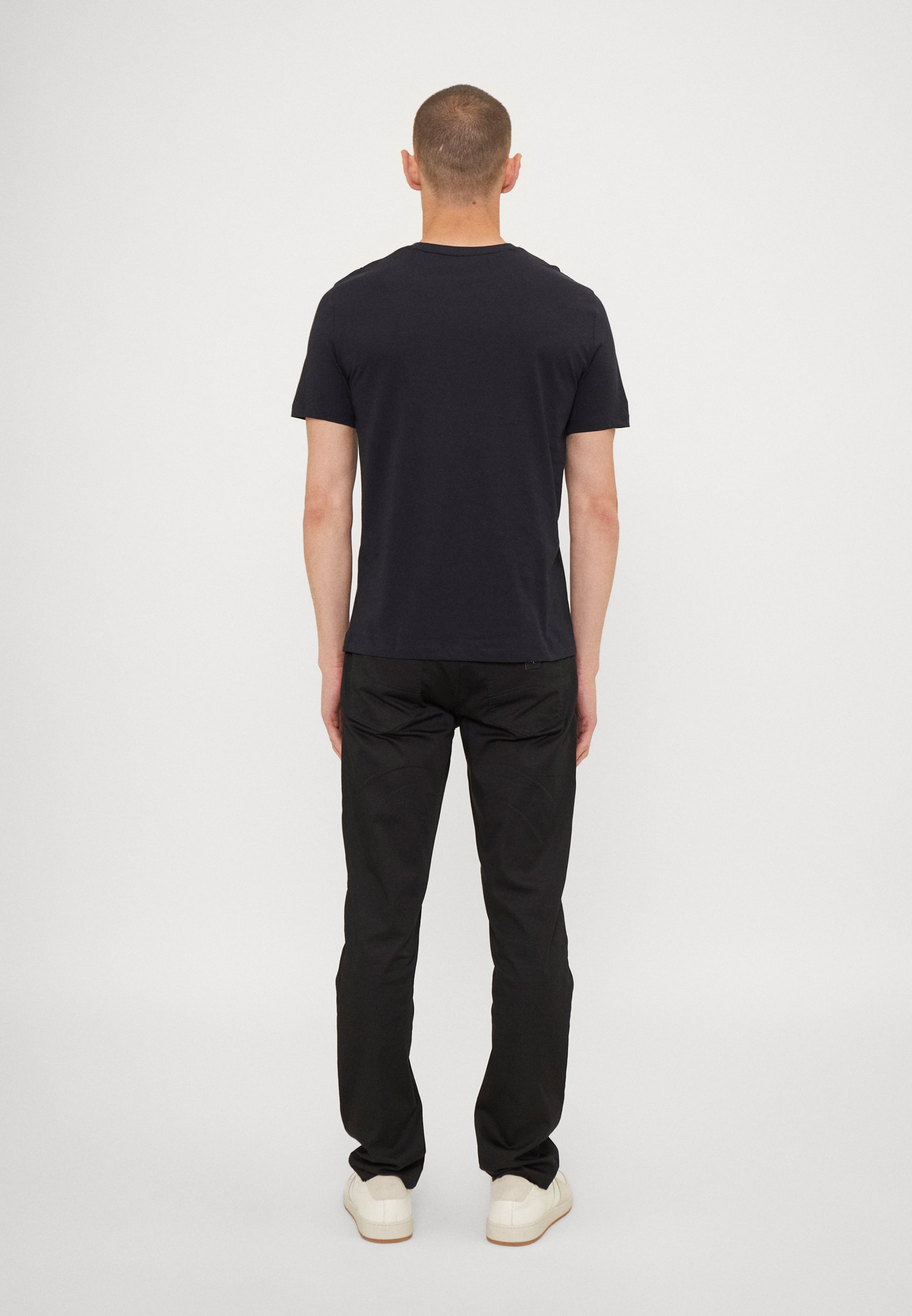 ae7xs4MOCK NECK SHIRTSとpants Armani Exchange 8NZTCJ Z8H4Z - Print T-shirt - navy/dark blue