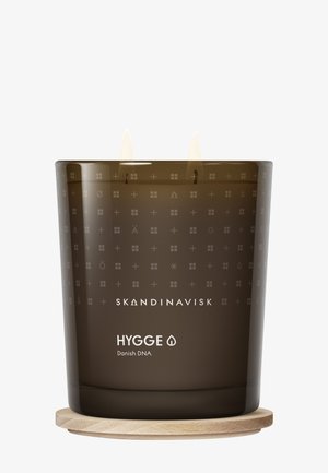 HYGGE SCENTED CANDLE SPECIAL EDITION - Tuoksukynttilä - camel brown