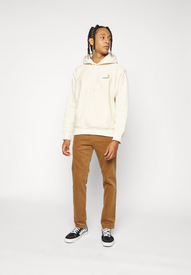 Carhartt WIP HOODED AMERICAN SCRIPT - Hoodie - calico/beige - Zalando.de