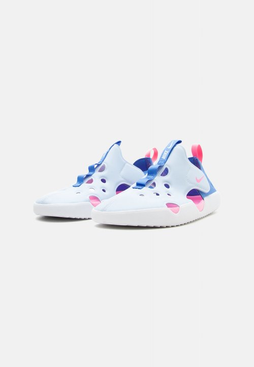 Nike SUNRAY PROTECT 4 UNISEX - Walking sandals - hydrogen blue/pink glow/blue crystal/white — photo 2