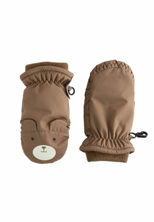 Mănuși cu un deget - brown bear