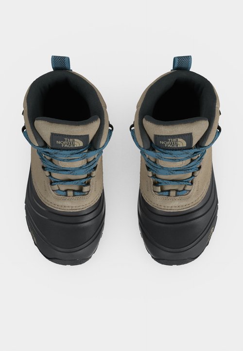 The North Face CHILKAT LACE WP UNISEX - Botas para la nieve - timeless taupe/pale teal — photo 5