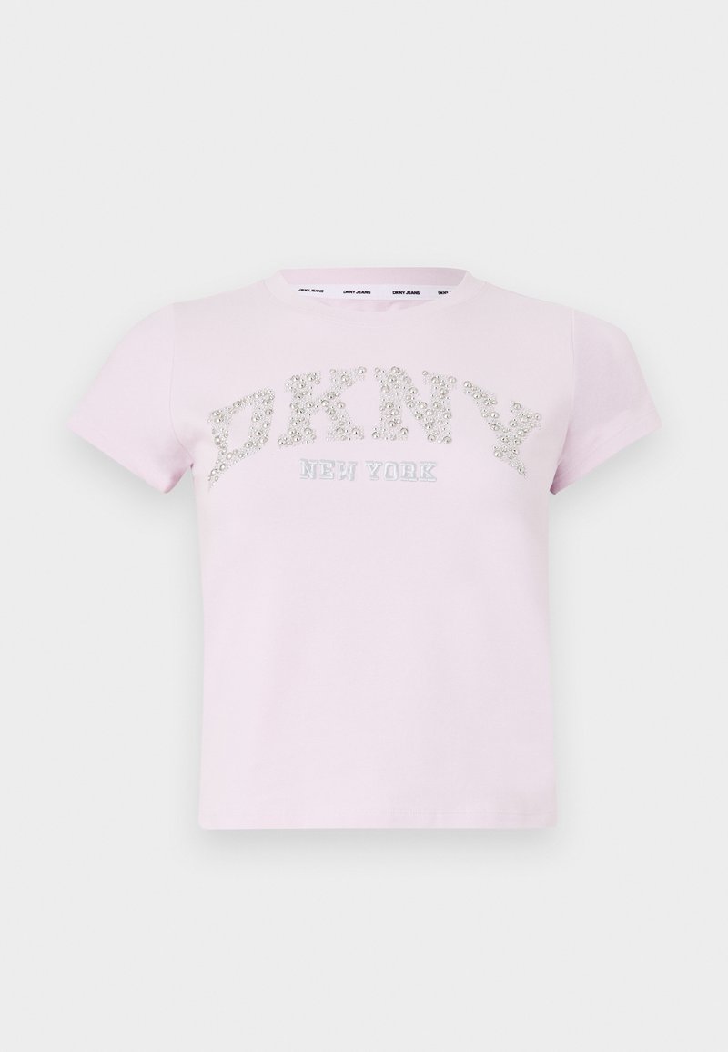 DKNY T-shirt print roze