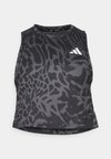 TRAIN ESSENTIALS ALL OVER PRINTED WORKOUT - Débardeur - black