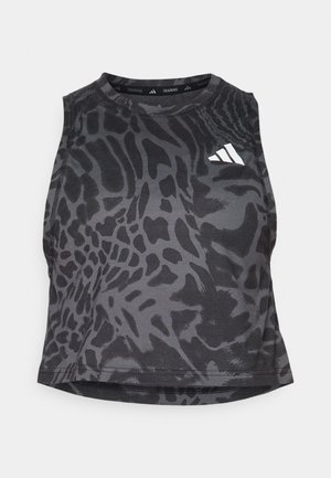 adidas Performance TRAIN ESSENTIALS ALL OVER PRINTED WORKOUT - Top - black