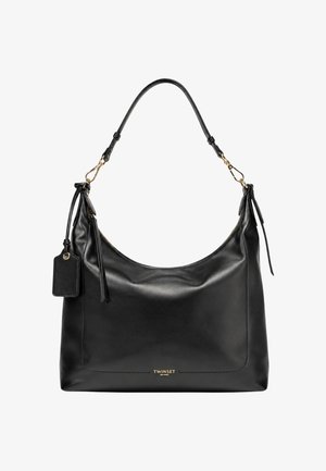 TWINSET, HOBO GRANDE - Borsa a mano - nero
