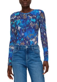 s.Oliver Langarmshirt - navy