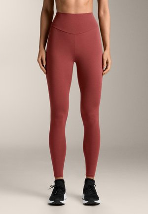 COMFORTLUX HIGH-RISE ANKLE-LENGTH - Legíny - dark brown