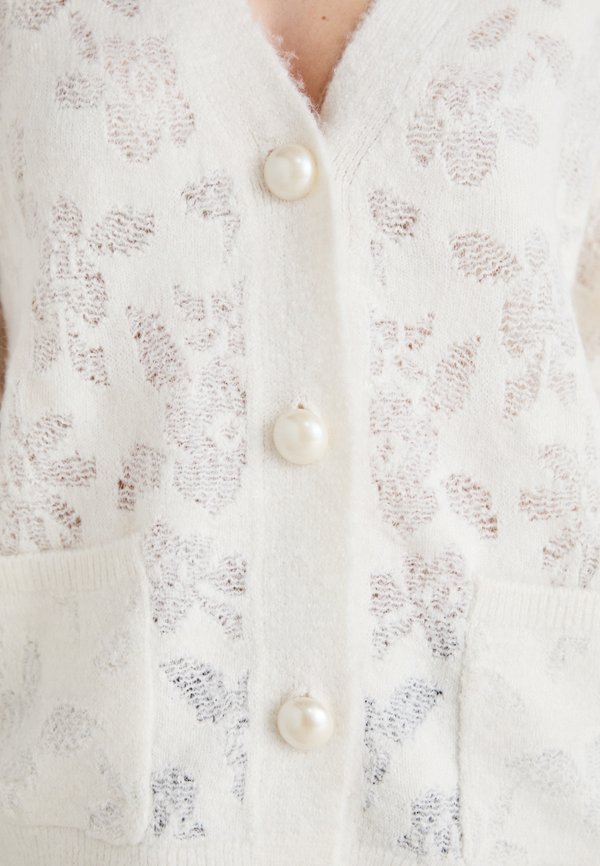 VICOOPS VNECK CARDIGAN - Cardigan - birch3