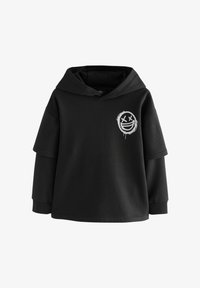 Unausgewählt, black drippy smiley