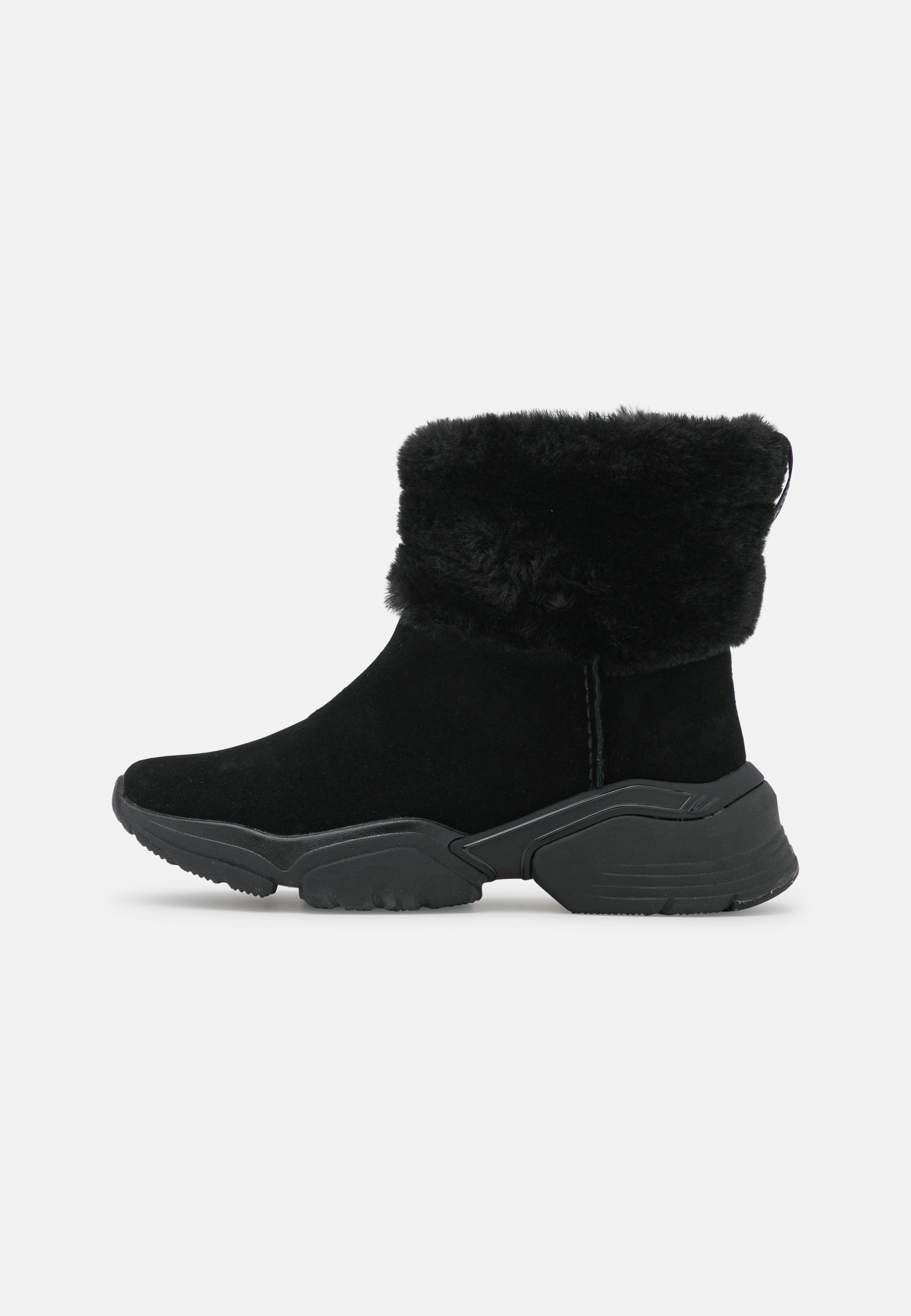 Tamaris Fashletics Platform ankle boots - black/black - Zalando.co.uk