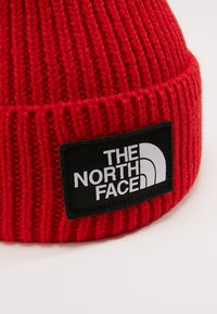 The North Face TNF LOGO BOX CUFFED  - Beanie - red