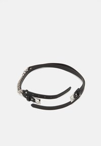 UNISEX - Cintura - black/silver-coloured