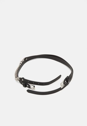 Zign UNISEX - Opasok - black/silver-coloured