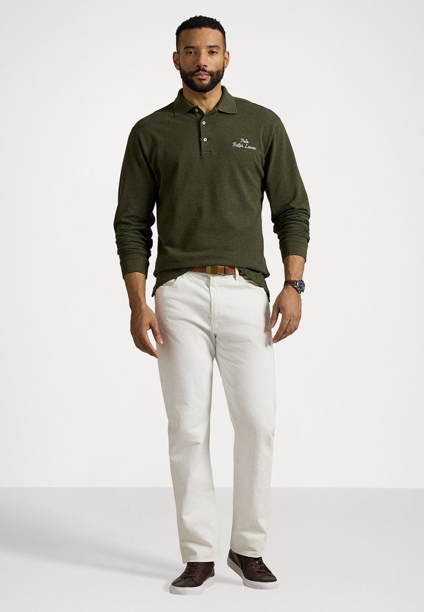 LOGO MESH POLO SHIRT - Polo shirt - alpine heather3