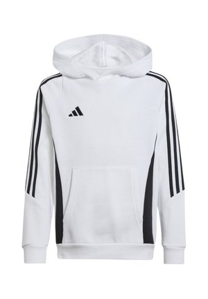 adidas Performance CON TIRO - Felpa con cappuccio - weissschwarz