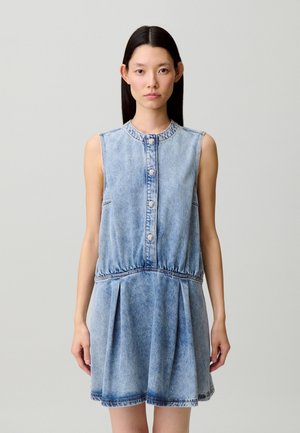 Robe en jean - denim bleu