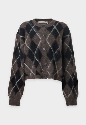 Gestuz, Жилетка - black/chestnut/ivory