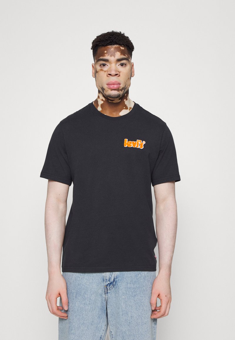 Levi's® RELAXED FIT - Apdrukāts T-krekls - caviar