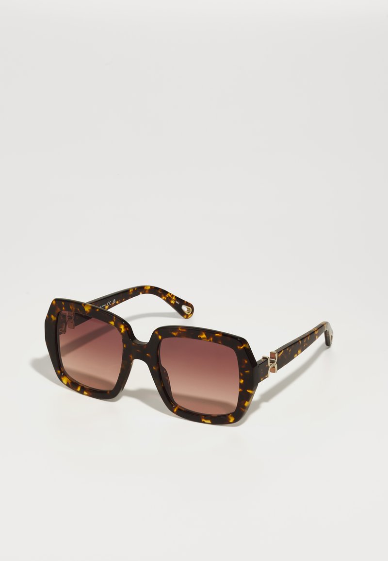 CHLOÉ Sonnenbrille - havana/red