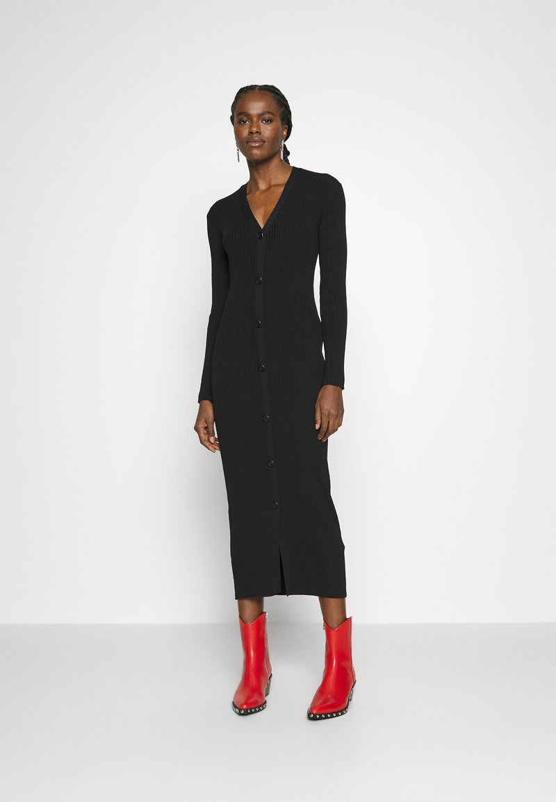 karl-lagerfeld-stickad-kl-nning-black-svart-zalando-se