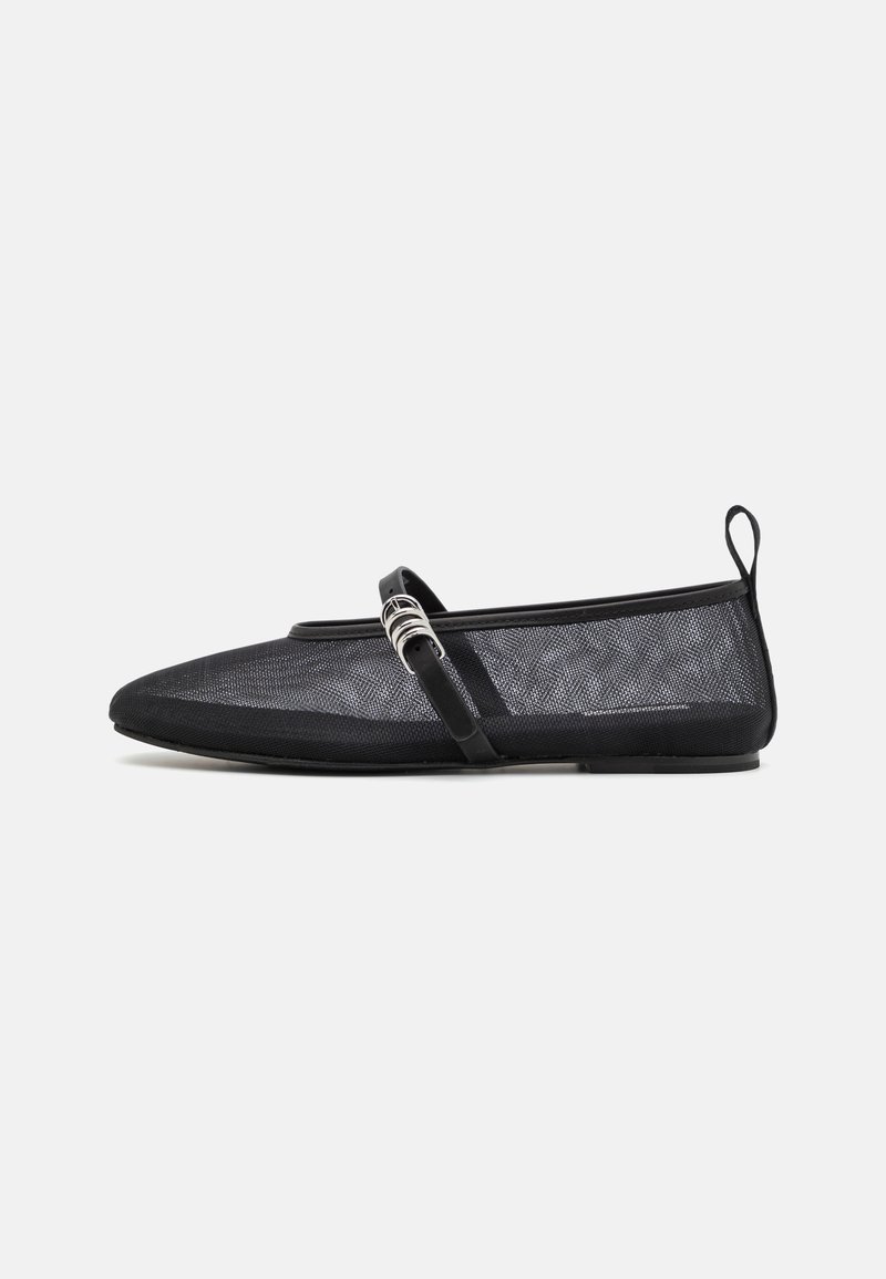 rag & bone SPIRE MARY JANE - Ankle strap ballet pumps - black