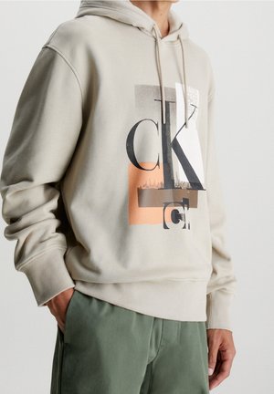 Sweat à capuche - beige