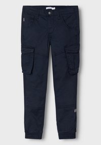 Felpa Name It NBMLOBAS - Dark Sapphire, Cotone Elastico, Ragazzini