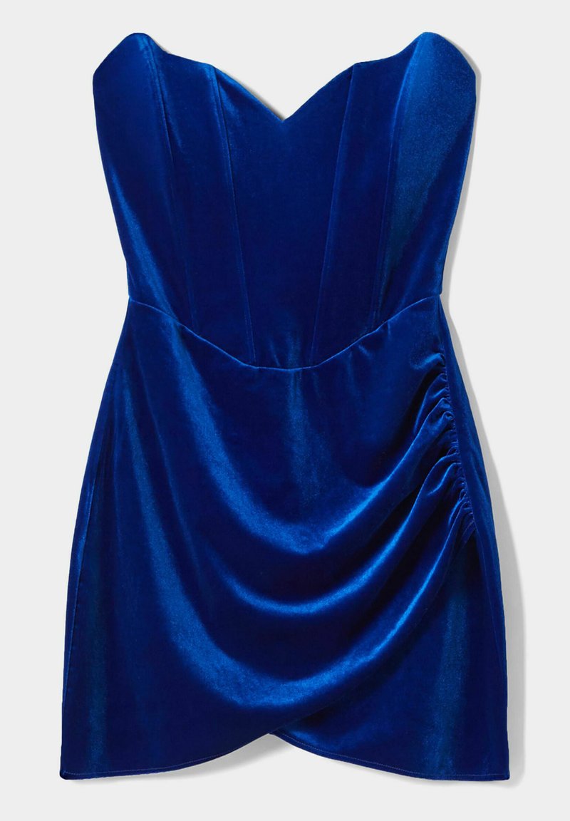 Bershka Cocktailjurk blauw