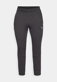 PANTS - Tracksuit bottoms - black/silver/white