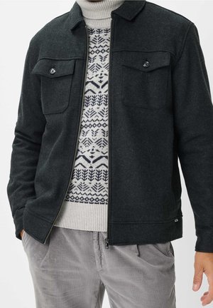 Lehká bunda - dark grey