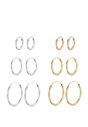 6 PACK HOOPS - Korvakorut - bicolor