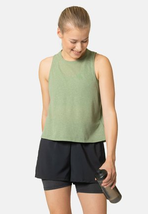 ODLO CREW NECK ESSENTIAL COOL - Top - loden frost melange
