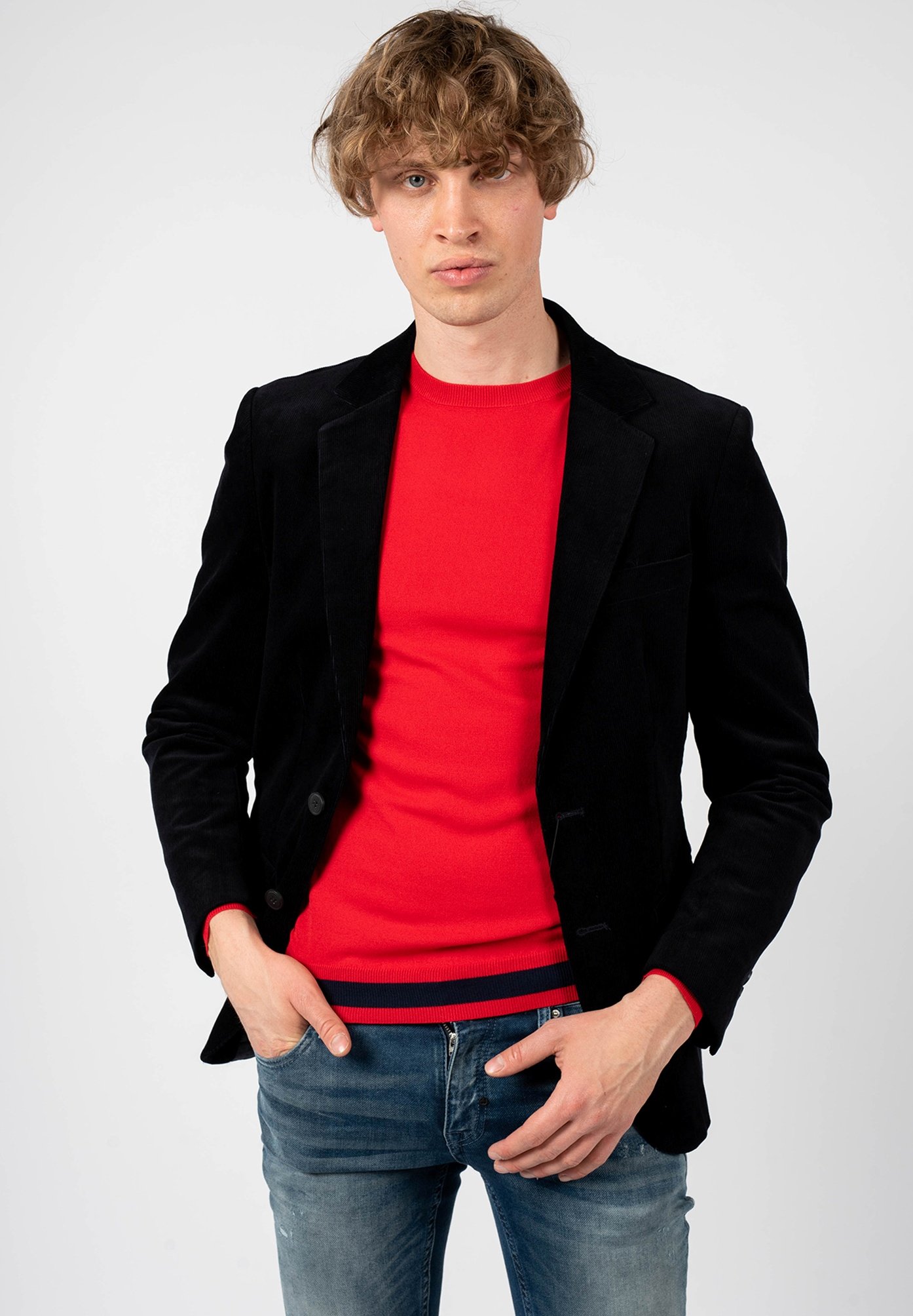 Antony Morato Tori - Blazer Jacket - Dunkelblau/Dark Blue - Zalando.De