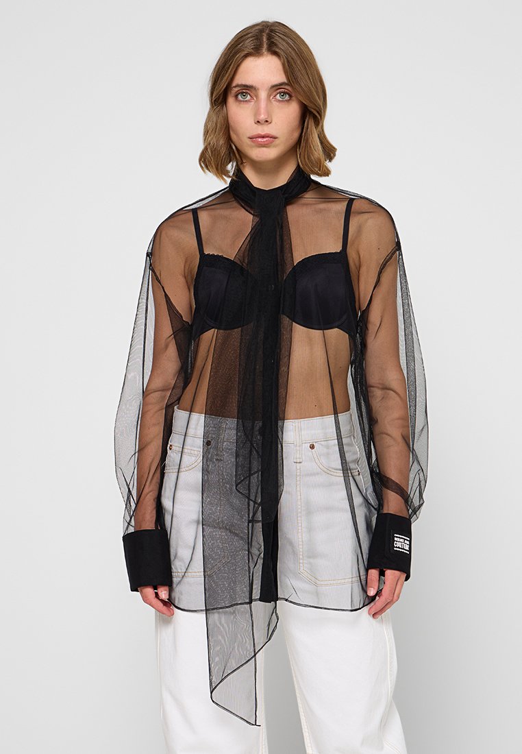 Versace Jeans Couture Blouse zwart Versace Jeans Couture Blouse zwart