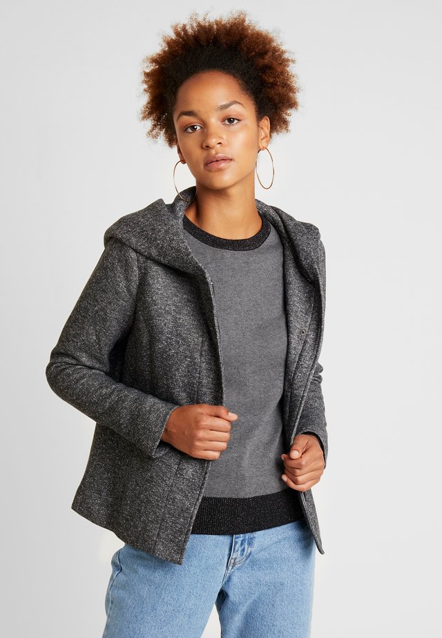 ONLSEDONA LIGHT SHORT JACKET - Leichte Jacke - dark grey melange