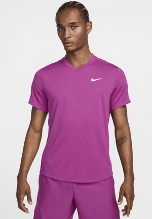 Nike Performance TOP - Sports T-shirt - hot fuchsia hot fuchsia white