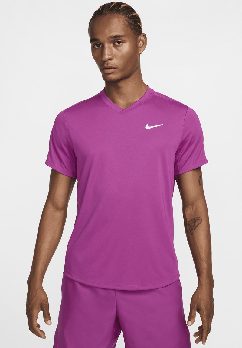 Nike Performance TOP - Camiseta deportiva - hot fuchsia hot fuchsia white