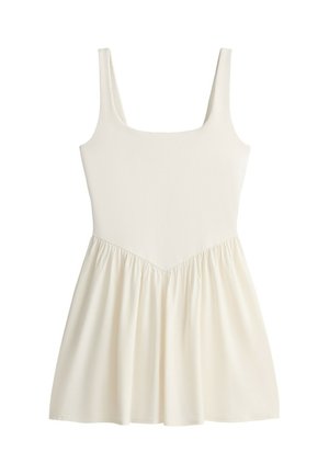 OYSHO, COMFORTLUX SHORT DRESS - Robe de sport - white